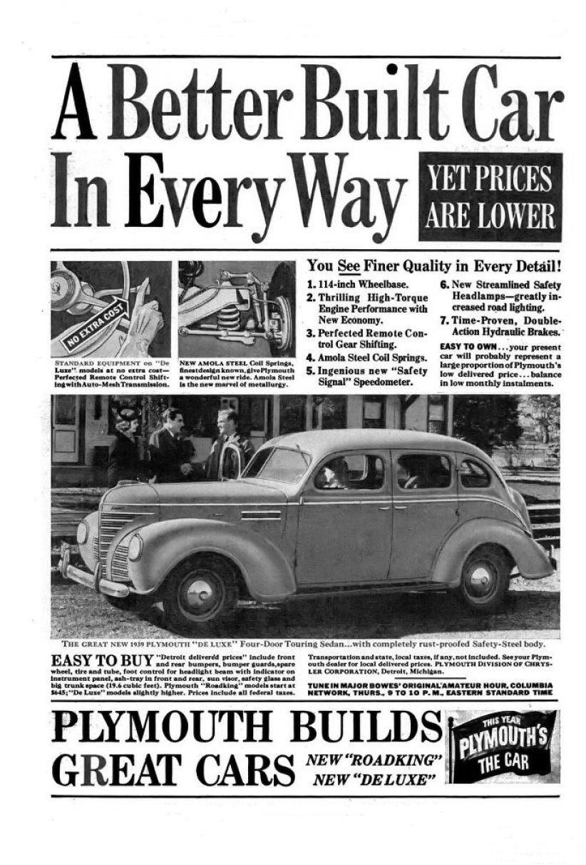 1939 Plymouth 20